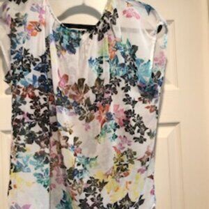 Cabi Eliza Floral Blouse, Size Small